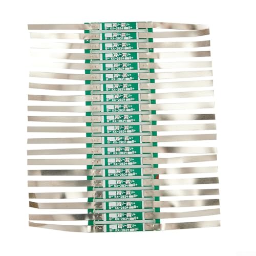 Yuanpgky Lot de 50 cartes de protection 3 A pour cellules de batterie Li-ion 1S 3,7 V – Protection contre les surcharges, les décharges excessives, les courts-circuits et les surintensités – PCB