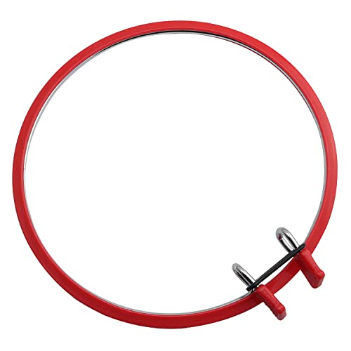 Xgng Spring Tension Embroidery Hoops, Spring Tension Embroidery Hoops ,Cross Stitch Hoop,Metal Spring Tension Embroidery Hoop, Red #TOP1