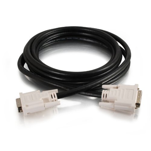 C2G 26942 DVI-D M/M Dual Link Digital Video Cable, Black (9.8 Feet, 3 Meters)