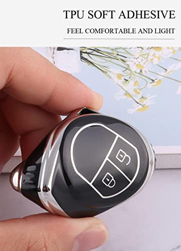 Coque de clé pour Suzuki Swift SX4 Jimny Vitara protection télécommande 2 boutons