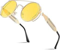Gold Frame Yellow Lens