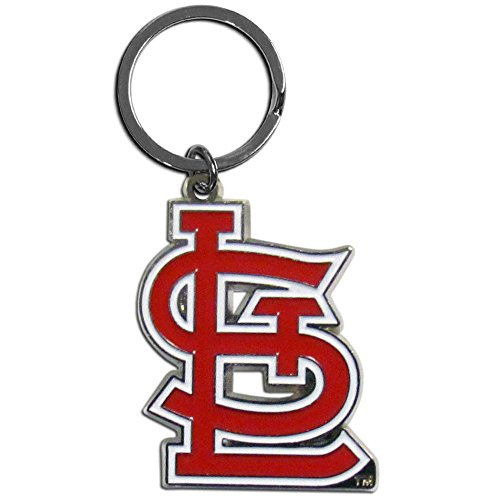MLB St. Louis Cardinals Chrome and Enameled Key Chain