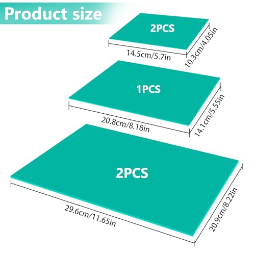 Kit plaques impression lino A4 A5 A6 surface linoléum caoutchouc pour gravure et timbres