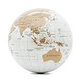 Revolving Globe - Self Rotating Map of The World - Spinning Earth Globe - Cool Office Desk Accessories