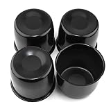 GTownWorks 4Pcs 4.25 inch Wheel Center Caps Fit 4.25" Center Bore Truck Trailer RV SUV Wheels Rims,