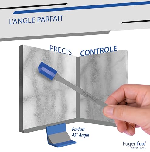 Classic (Plus) Fugenfux® Set van 5 voegmakers, voegentrekker met revolutionaire toverpunt voor extreem nauwe plekken, 5 geoptimaliseerde speciale voegenkoppen, Made in Germany, voor alle - Afbeelding 5