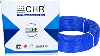 CHR Sturdex Flame Retardant Electrical Wire 1.5 sq mm - 90 metre Multi Strand Wire/Building Wire/House Wire (Blue)