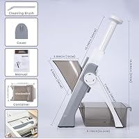 SupMaKin Safer Mandoline Slicer for Kitchen,Adjustable Potato Slicer 1-8 mm — image 6