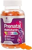 Optimal Wellness with Prenatal Gummies: Our prenatal multivitamin Gummies packed with Folic Acid and essential nutrients support mom and baby's health before during and after pregnancy Tailored Nutrition: Elevate your wellness routine with our women'...