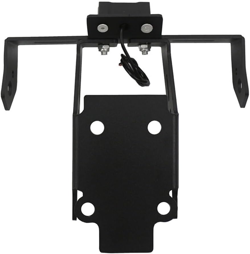 For Suzuki GSXS GSX-S 1000 GSX-S1000 GSXS1000 2022 2023 Motorcycle Adjustable License Plate Holders Rear License Plate Mount Bracket Motorcycle, Black