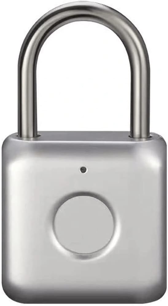 Fingerprint Padlock Smart Padlock Mini Fingerprint Lock for Gym Locker School Bag Suitcase