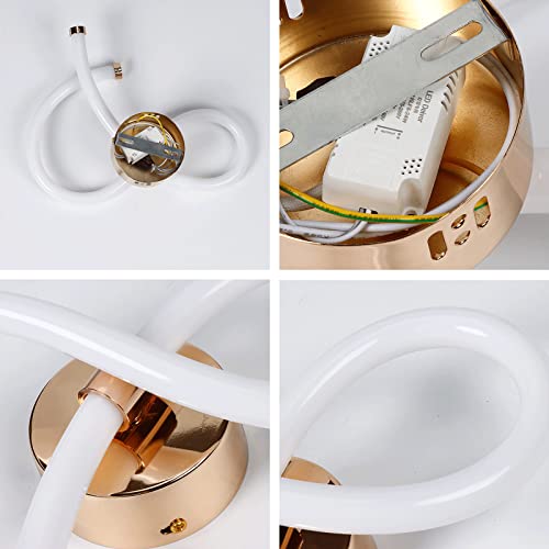 Luces de ambiente de dormitorio LED de 20W para evitar la fatiga visual 6