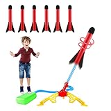 🚀Regalo Perfecto: el kit de lanzacohetes incluye 6 cohetes de espuma duraderos y un lanzador. Adecuado para niños mayores de 3 años, ¡el regalo perfecto para la fiesta de cumpleaños y navidad!