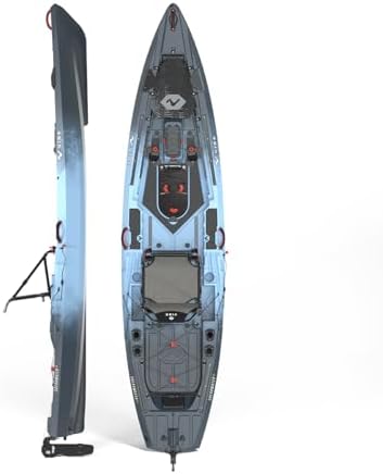 Vibe Shearwater 125 Fishing Kayak – Pedal, Paddle or Motor Compat...