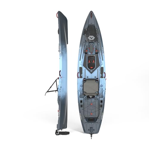 Shearwater 125 Fishing Kayak: 12.5ft, Summit Seat, Versa Pod, Gra...