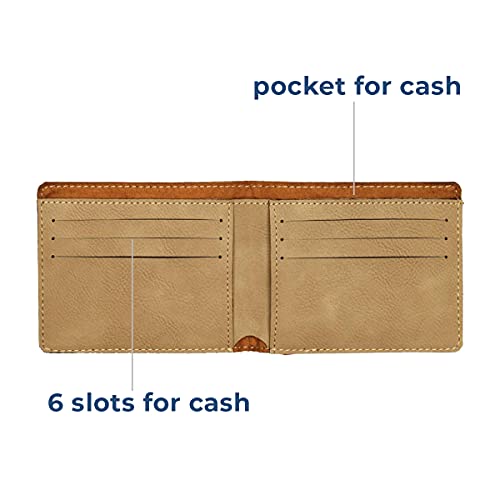 Custom Personalized Bi-Fold Men's Wallet4