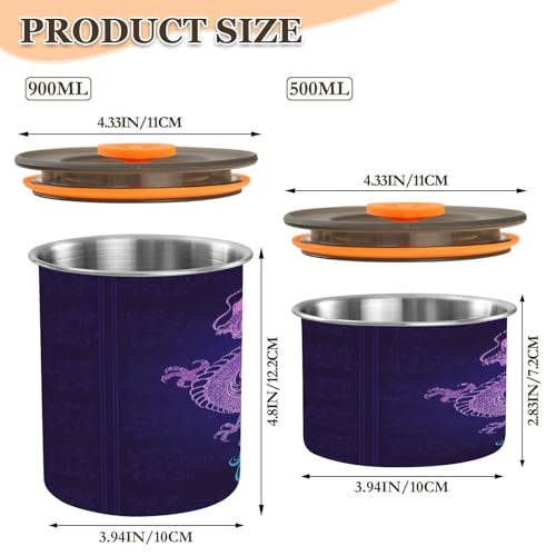 Envase hermético para café ATTX acero 17 oz miniatura 2