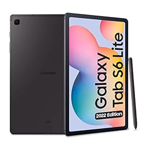 SAMSUNG Galaxy Tab S6 Lite (2022), S Pen, Tablet, 10.4 Pulgadas Pantalla Táctil LCD TFT, Wi-Fi, RAM 4 GB, 128 GB ampliables, Batería 7040 mAh, Tablet Android 12 Oxford Gray [Versión Italiana] 2022