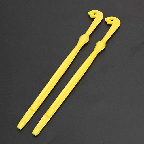 Zonster 2pcs / Set Crochet en Plastique Boucle Dégorgeoir Tie Nail Rapide De Faire des Nouds Boîtes À Pêche À La Mouche Crochet Trousse D'outils De Niveau Ligne