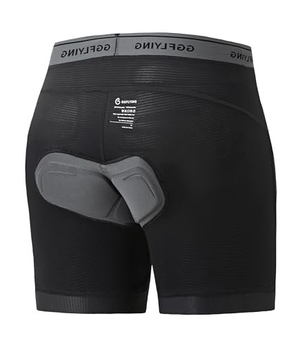 GGFLYING Culotte Ciclismo Hombre Acolchado Bicicleta MTB Pantalon Ciclista para Ropa Secado Rápido Alta Elasticidad