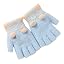 Rabbit Ear, Sky Blue, for Girls Boys 4-10 Years