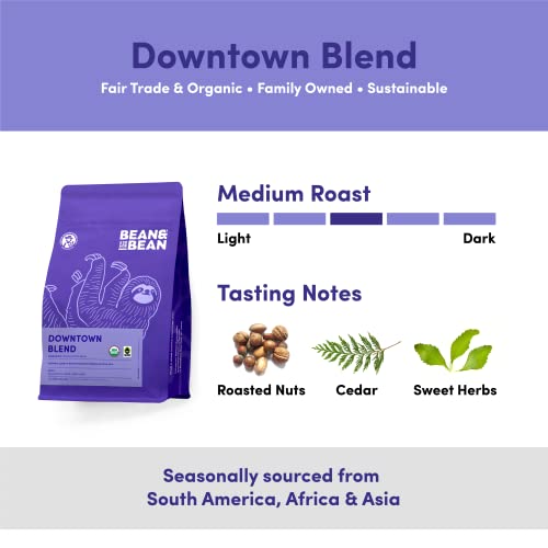 Bean & Bean Downtown Medium Roast - Café en Grano 11oz miniatura 2