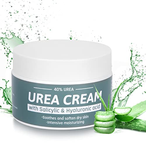 Intensive Foot Cream For Cracked Heels and Dry Skin – Urea Cream For Foot Care & Athletes Foot Treatment – Cracked Heel Repair Cream 120g
