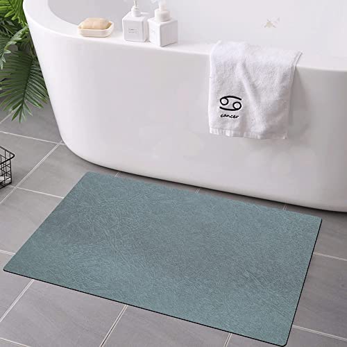 Thin Bath Mats Carpet,Cut to Fit Rugs,Quick Dry Mat Bathroom,Super Absorbent & Machine Washable,Reusable Mats,Perfect for Living Room,Bedroom,Entry,Tub,Outdoor Floor(Navy)