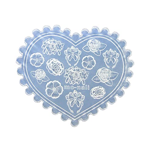 Molde de silicona para uñas con diseño de flor 3D miniatura 1