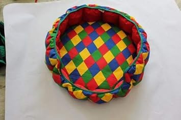 Dog-Cat Bed Cum Sofa Ultrasoft Polyfil Stuff for Pomeranian Pugs Lhasa Apso & Dachshund Return NOT Accepted