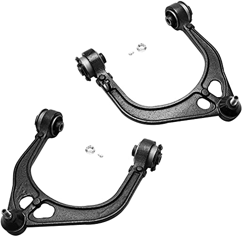 Image of Detroit Axle - RWD Front End Kit for 2011-2019 Chrysler 300 Dodge Charger Challenger Upper & Lower Control Arms Ball Joints Sway Bar End Links 2012 2013 2014 2015 2016 2017 2018 Replacement - 8pc Set