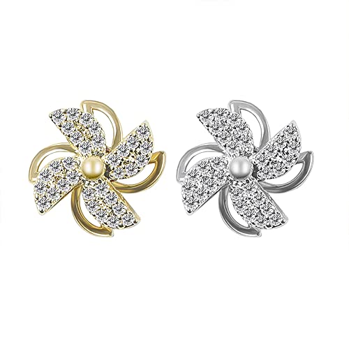 Wpond Breloques pour nail art avec strass pour nail art - Super flash - Plein diamant rotatif - Accessoires de bricolage - Argenté Cover