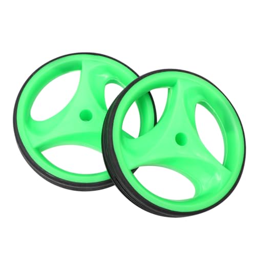 Ruedas de entrenamiento para bicicleta Luxshiny balance y silenciosas con soporte de 12-20 pulgadas, ruedas auxiliares verdes para bicicleta, accesorios de ciclismo para estabilidad miniatura 7