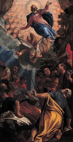 Tableau l'Ascension de Paolo Veronese pour habiller un mur vide avec une décoration chambre art