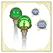 Wicked Elphaba Light and Sound Musical Bubble Wand, Includes Bubble Solution