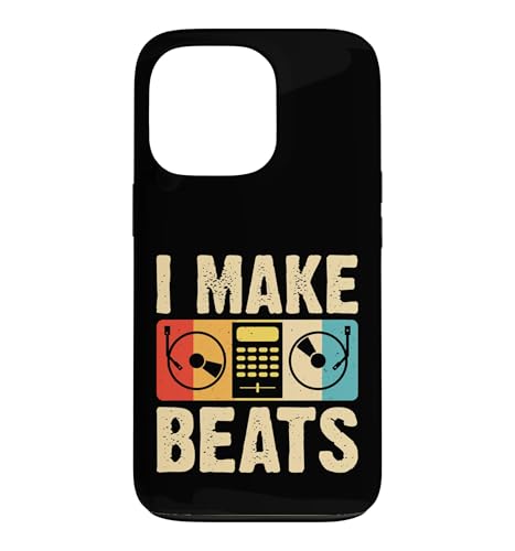 I Make Beats Retro DJ ���[�N�X�e�[�V���� ���y�v���f���[�T�[ �X�}�z�P�[�X iPhone 13 Pro �p