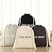 Ochine 3 Pack Hair Dryer Bags Drawstring Bag Container Hairdryer Bag for Travel Bathroom, Hair Dryer Bag Storage Organizer Bag for Hairdryer and All Hair Tools with Drawstring