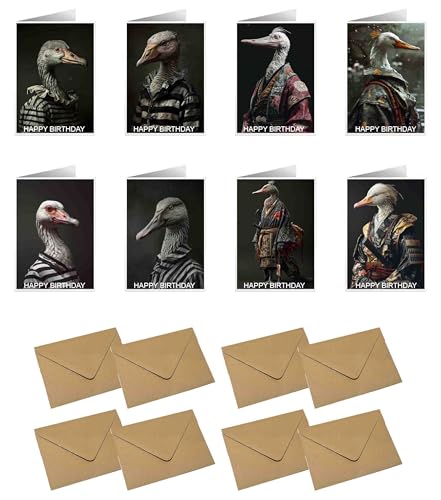 Cartes d'anniversaire amusantes avec enveloppes pour partager de vrais sourires