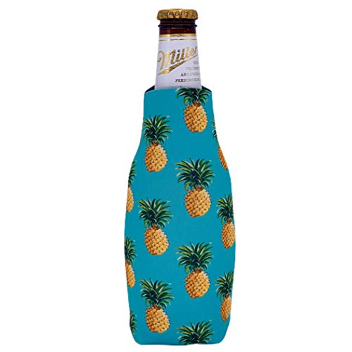 Pineapple Pattern Beer Bottle Coolie (1)