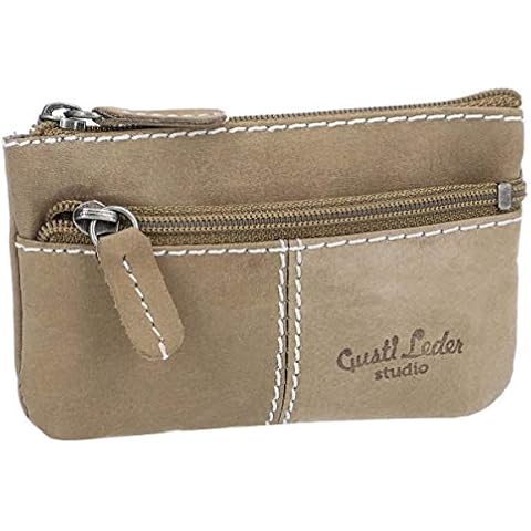 Gusti Portallaves de Cuero - Rook Estuche Llavero Verde Cover