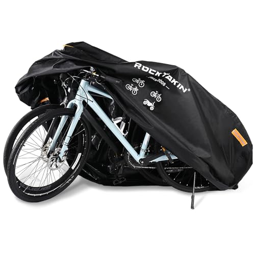 Funda para bicicleta al aire libre ideal para camping y terrazas con 3 bicis 2