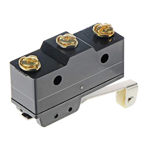 Tm-1703 250V Ac 15A Screw Terminals Long Hinge Roller Lever Micro Limit Switch #TOP2