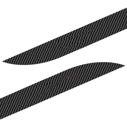 Falda lateral coche VW umbral de carbono universal kit de pasos laterales