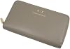 Armani Exchange XW000359 AF12040 Womens Round Zipper Long Wallet With Coin Purse Brown Bus