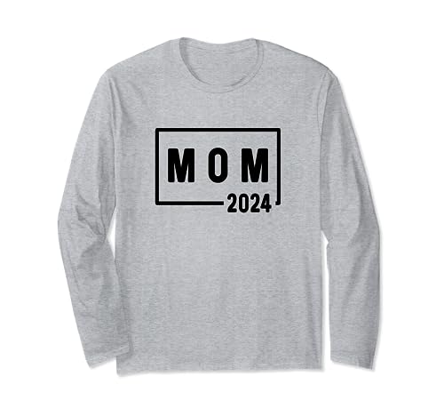 Mamá Mami Est. 2024 - Primera vez pronto para ser genial promovida Manga Larga