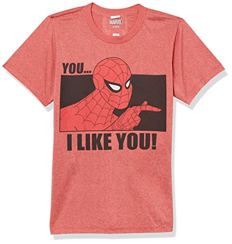 T-shirt Marvel rouge enfant taille L résistant aux lavages fréquents