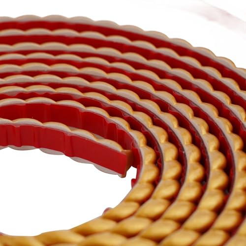 Moldura autoflexible de PVC autoadhesiva plateada para proteger y embellecer azulejos 3