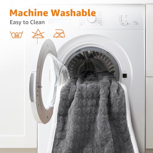 LOOBANI Cobertor de cama impermeável para cães: cobertor líquido à prova de xixi para sofá de cama,