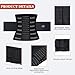 Imagen de PQWEUU Fajas Reductoras Abdomen Faja Postparto Cinturilla Reductora Cintura Entrenador Cinturón Lumbar Reductor Waist Trainer para Mujer Abdomen y Hombre