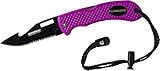 Cressi Chaku Dive Knife with Black Blade (Purple)